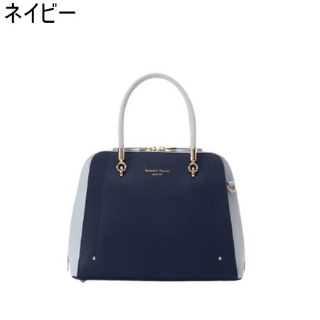 サマンサタバサ Samantha Thavasa 新アベクトワ バイカラー ハンドバッグ ブランド 正規品 新品 ギフト プレゼント 人気 おすすめ 誕生日 記念日 クリスマス 送料無料 ラッピング無料_1