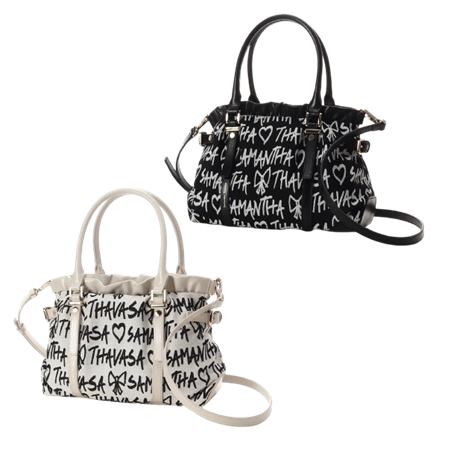 サマンサタバサ Samantha Thavasa スクリッタ柄サマンサ ルプリュ ミニョン ハンドバッグ ブランド 正規品 新品 ギフト プレゼント 人気 おすすめ 誕生日 記念日 クリスマス 送料無料 ラッピング無料_6