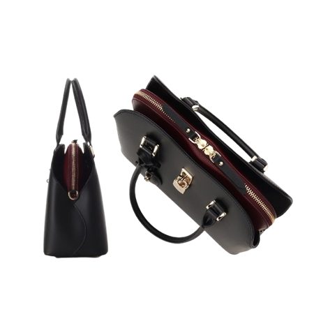 サマンサタバサ Samantha Thavasa ハートモチーフレザー ハンドバッグ 大サイズ ブランド 正規品 新品 ギフト プレゼント 人気 おすすめ 誕生日 記念日 クリスマス 送料無料 ラッピング無料_5