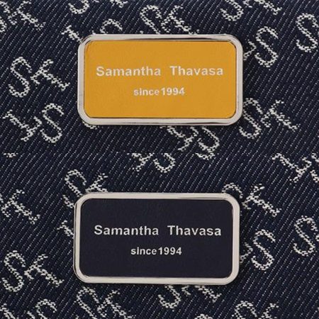 サマンサタバサ Denim ST Jacquard ショルダーバッグ ブランド 正規品