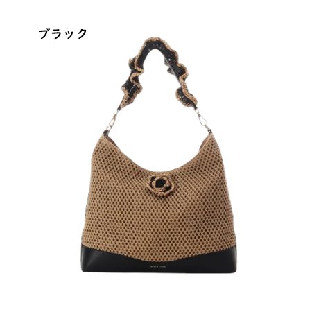サマンサタバサ Samantha Thavasa ハンドバッグ フリルバッグ フラワー ショルダー A4対応 レディース ブランド 正規品 新品 ギフト プレゼント 人気 おすすめ 誕生日 記念日 クリスマス 送料無料 ラッピング無料_2