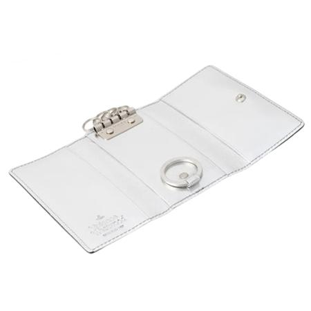 ヴィヴィアン ウエストウッド Vivienne Westwood ALUMINIUM LEATHER キーケース ブラック ブランド 正規品 新品 ギフト プレゼント 人気 おすすめ 誕生日 記念日 クリスマス 送料無料 ラッピング無料_2