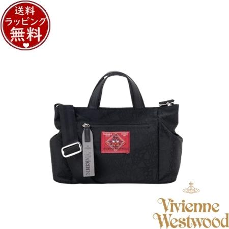 【送料無料】【ラッピング無料】ヴィヴィアン ウエストウッド Vivienne Westwood バッグ トートバッグ TANGLED ORB JACQUARD HENRY トートバッグS ブラック 