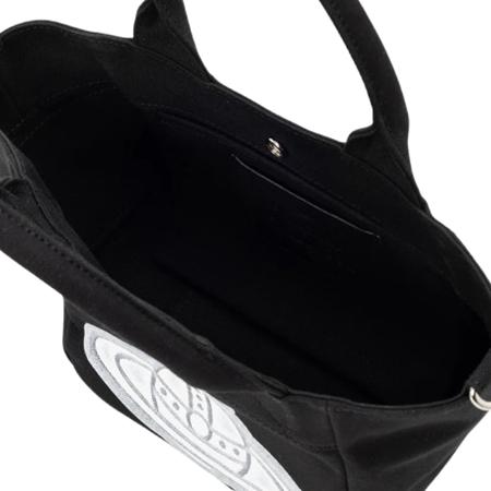 ヴィヴィアン ウエストウッド Vivienne Westwood バッグ トートバッグ CANVAS RUBBER ORBトートバッグS ブラック ブランド 正規品 新品 ギフト プレゼント 人気 おすすめ 誕生日 記念日 クリスマス 送料無料 ラッピング無料_3