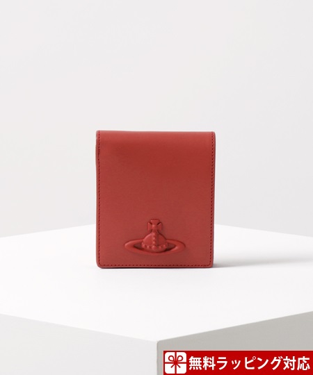 ヴィヴィアンウエストウッド 財布 メンズ 折財布 二つ折り ラバーカラーorb レッド Vivienne Westwoodの通販はau Pay マーケット Paris Lounge