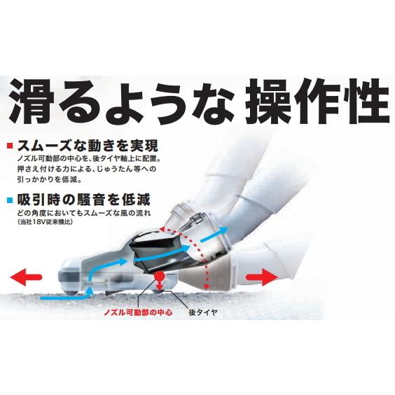 マキタ 充電クリーナー 40Vmax CL001GZW 本体色ホワイト バッテリー BL4025 充電器 DC40RA サイクロンA-72687 ショートパイプセット CL001GRDCWタイプ_3