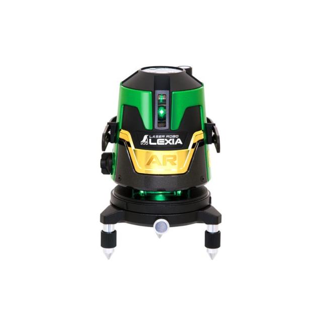 4月30日までリチウムイオンバッテリか三脚をサービス シンワ測定レーザーロボ 墨出し器 LEXIA グリーン レクシア 51AR 本体のみ 70865
