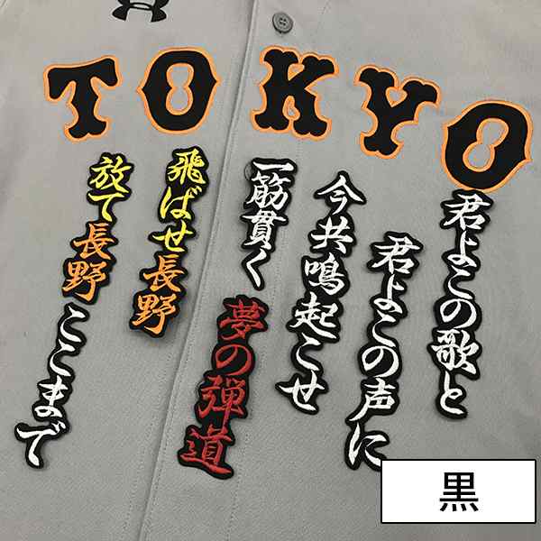 読売ジャイアンツ 巨人 刺しゅうワッペン 長野 応援歌の通販はau Pay マーケット La Conquete