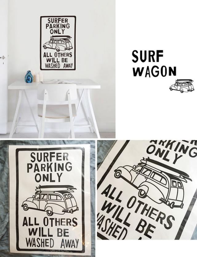 ウォールステッカー Surf Wagon サーフワゴン 44cm 60cm 海 ウォールステッカー インテリアシール ウォールステッカー おしゃれ Jeの通販はau Pay マーケット リウォール