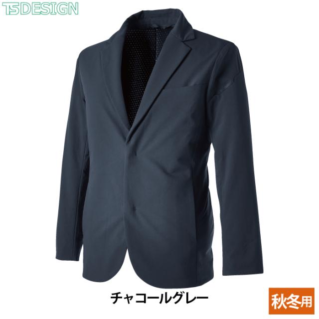 TS DESIGN アクティブウォーム ステルスメンズジャケット 4L 藤和 TSDESIGN 作業服 秋冬用 9236 TS TEXアクティブウォームステルス