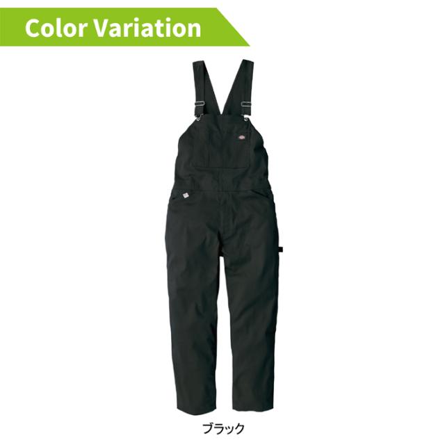 新品 サロペット オーバーオール 2着 DICKIES 5L カーキ アーミー Dickies ディッキーズ オーバーオール ツナギ D-769 メンズ