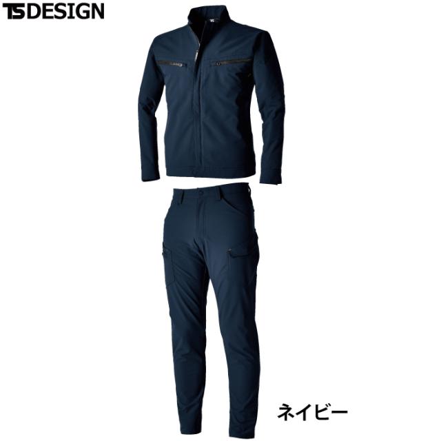 藤和 TSDESIGN 作業服 上下セット 5616 TS4Dエコダブルクロス