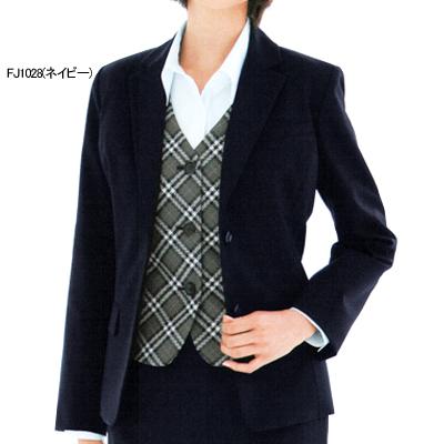 ヌーヴォ FJ1028 ジャケット 21号〜23号 オフィスウェア 事務服 制服