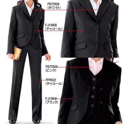 ヌーヴォ FJ15608 ジャケット 21号〜23号 オフィスウェア 事務服 制服_1