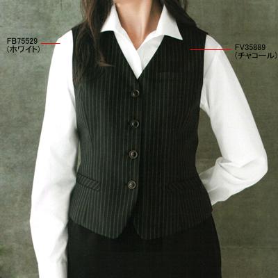 ヌーヴォ FV35889 ベスト 5号-19号 オフィスウェア 事務服 制服_1