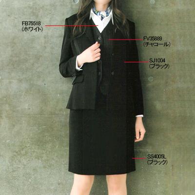 ヌーヴォ FV35889 ベスト 5号-19号 オフィスウェア 事務服 制服_2