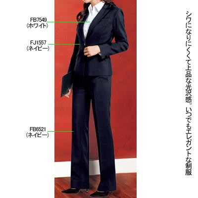 ヌーヴォ FP6521 パンツ 5号-19号 オフィスウェア 事務服 制服_1
