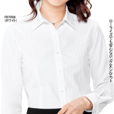 ヌーヴォ FB75508 ブラウス（長袖） 21号〜23号 オフィスウェア 事務服