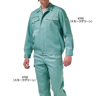 自重堂 作業服 6700 製品制電ストレッチブルゾン 4L 秋冬用 作業着_1