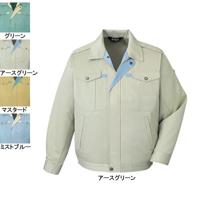 自重堂 作業服 430 ノンプルブルゾン 4L 秋冬用 作業着