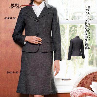 ピエ J0430-90 ジャケット 17号〜19号 オフィスウェア