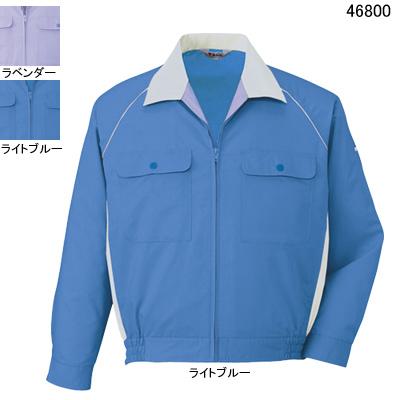 自重堂 作業服 46800 エコ製品制電長袖ブルゾン XL 春夏用 作業着の通販は