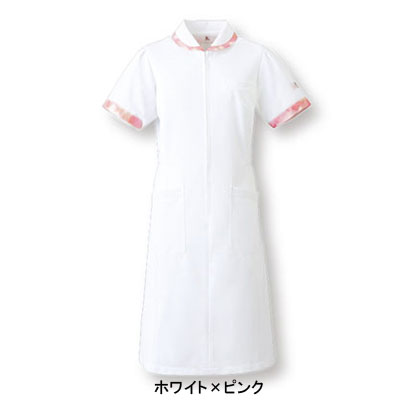 ソワンクレエ HI105 ワンピース S-3L 医療白衣・介護服