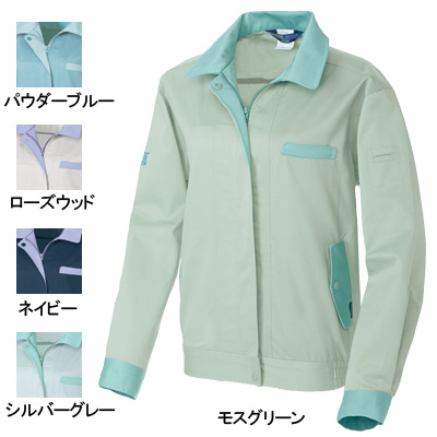 桑和 SOWA 4224 エコ女子長袖ブルゾン 4L 作業服 作業着 秋冬用の通販は