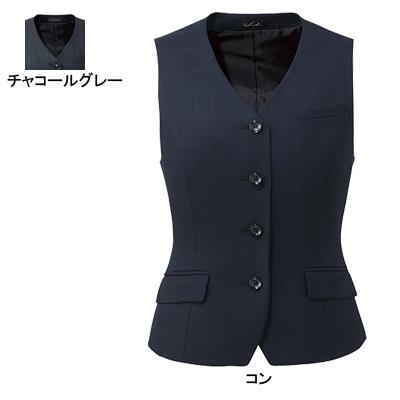 ピエ V8120 ベスト 17号〜19号 【事務服・制服・オフィスウェア】の通販は 10,684円