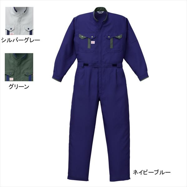 山田辰AUTO-BI 1-8410 ツヅキ服 4L〜5L 作業服 作業着・つなぎ