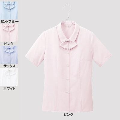 ピエ B2600-38 半袖ブラウス 17号〜19号 オフィスウェアの通販は