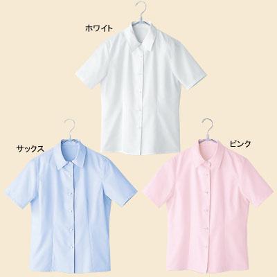ピエ B8100-01 半袖ブラウス 17号〜19号 オフィスウェアの通販は 5,314円
