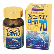 送料無料　DHA EPA サプリメント 子供にも！ フジニューマリンDHA70 120粒入り　(富士薬品) 6,804円