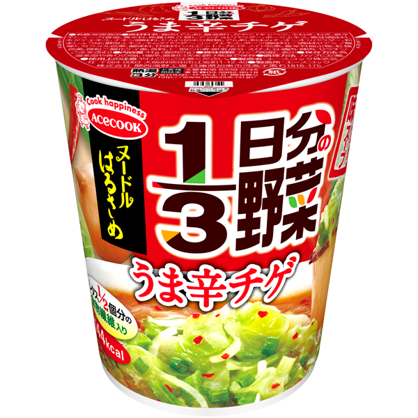 エースコック ヌードルはるさめ １／３日分の野菜 うま辛チゲ 44g×6個入り×6箱 (計36個) (KT) 5,256円