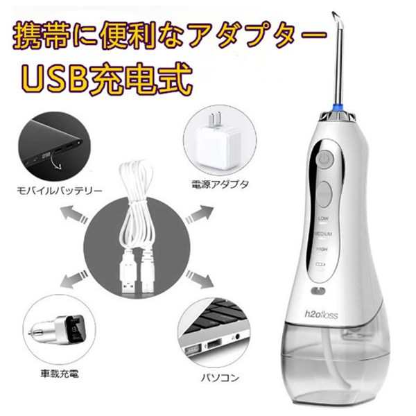 最大52％オフ！ 口腔洗浄器 h2ofloss ジェットウォッシャー 口腔洗浄機