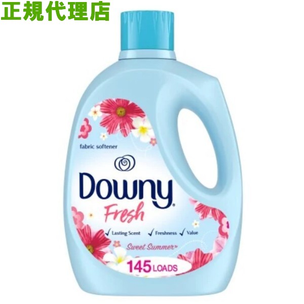 DOWNY ダウニー 非濃縮 柔軟剤 フレッシュスウィートサマー 3700ml×4本／ケース P&G USAの通販は 7,708円
