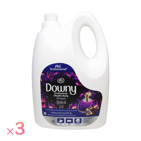 アジアンダウニー ミスティーク 濃縮 12L（4000ml×3本）／ケース P&amp;G IPG9067 柔軟剤 ベトナムダウニー　downy