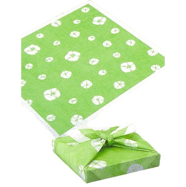 ケース販売風呂敷 不織布風呂敷 アラカルト 66cm角 絞(しぼり) グリーン 004717105 1ケース(20枚入×10袋 合計200枚