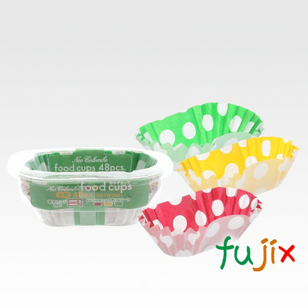 おかずカップ OC-KNEOC ネオコロンボ　おかずカップ小判 4800枚（48×5×20）／ケース　サンナップ