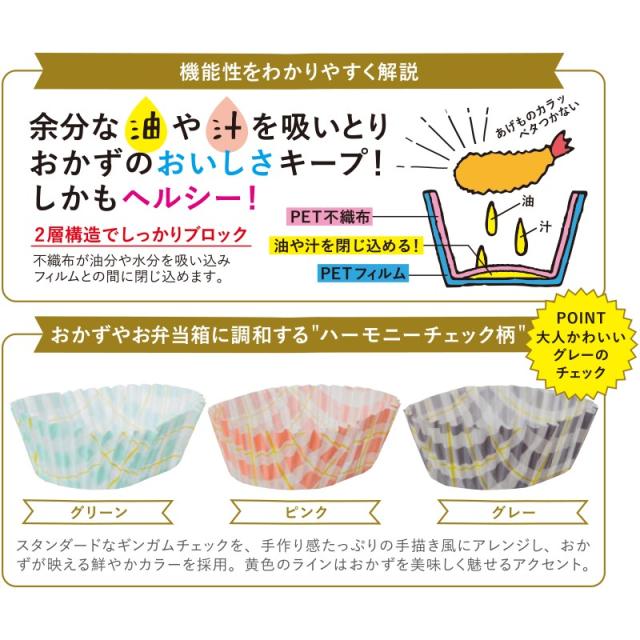 おかずカップ SOC-HCM スイトールおかずカップ　ハーモニーチェック丸 3000枚（15×10×20）／ケース　サンナップ_1