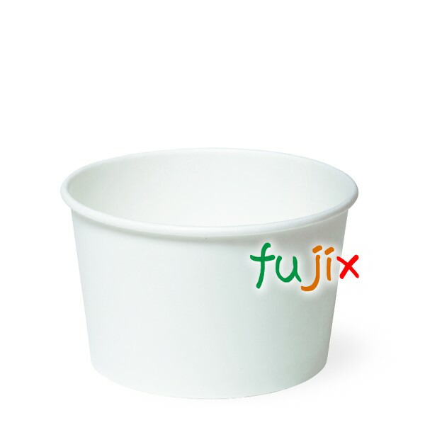 アイスクリーム用 PI-240N ムジ 片面PE 1200個（大袋入り）／ケース 紙容器　カップ　293mL