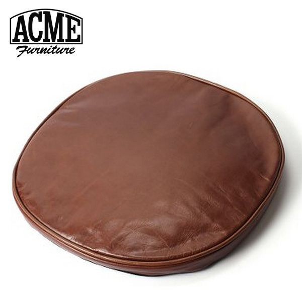 ACME Furniture アクメファニチャー SEAT CUSHION CHESUNUT レザーシートクッション 丸型 チェスナット 40×3cm【送料無料】