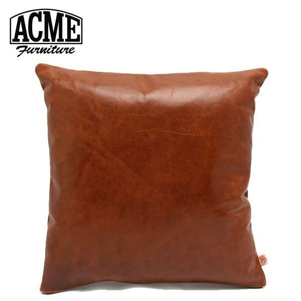 ACME Furniture アクメファニチャー CUSHION CHESUNUT レザークッション チェスナット 40×40cm【送料無料】