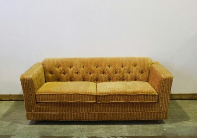 ACME Furniture アクメファニチャー LAKE WOOD SOFA 2P MUSTARD レイク