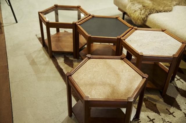 ACME Furniture アクメファニチャー BROOKS HEXAGONTABLE グレー 