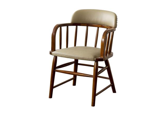 椅子 ACME FURNITURE OAKS ARM CHAIR ACME Furniture アクメファニチャー OAKS ARM CHAIR_PVC ベージュ