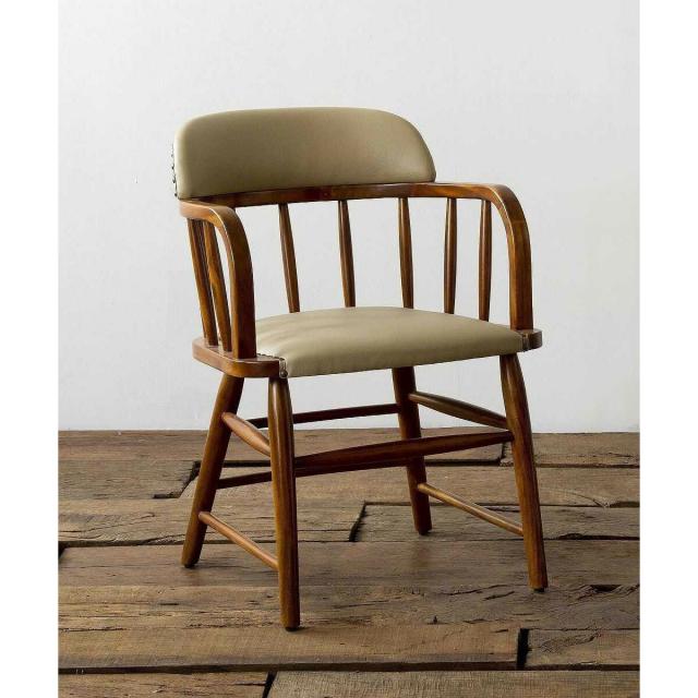 ACME Furniture アクメファニチャー OAKS ARM CHAIR_PVC ベージュ 