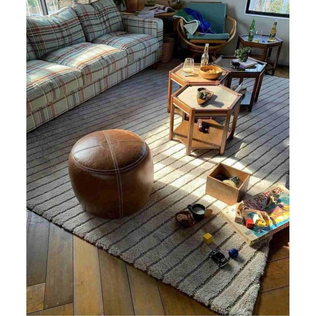 ACME Furniture アクメファニチャー OAKS LEATHER STOOL_smooth オーク