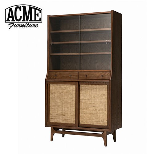 ACME Furniture アクメファニチャー BROOKS CABINET 3rd ブルックス キャビネット ガラスタイプ 食器棚 幅92cm  キッチンラック 収納 キッの通販はau PAY マーケット - ジャーナル スタンダード ファニチャー | au PAY マーケット－通販サイト