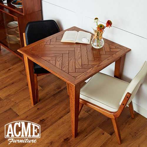 ACME Furniture アクメファニチャー WARNER DINING TABLE-S herringbone ワーナー ダイニングテーブル オーク材 アッシュ材 スモール ヘ